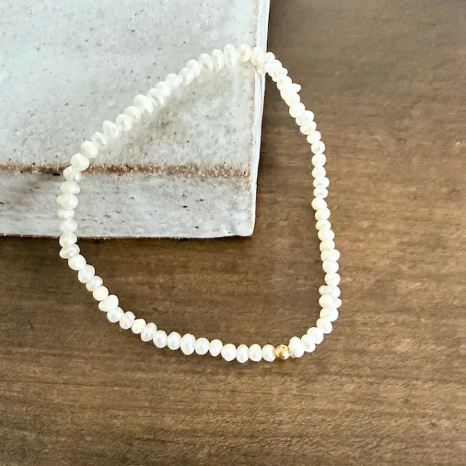 Armband Süßwasserperlen